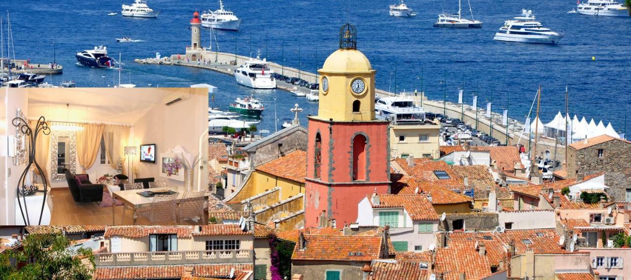 Elegante Appartmento Nel Quadrato D'oro A St Tropez Appartement